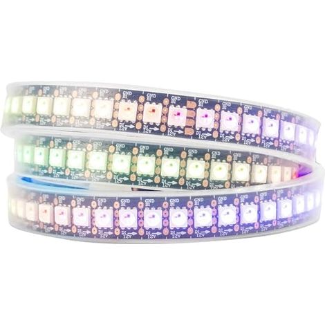 WS2815 IC RGB LED Strip 1M 144LEDs/m 12V IP65 Dual Signal (1/5)
