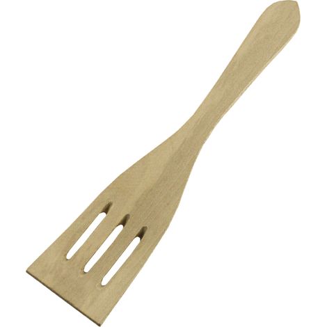 Pala ranurada de madera