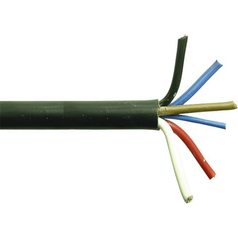 Mehradriges Kabel braun/blau, Querschnitt 2x1,5mm², Länge=50m