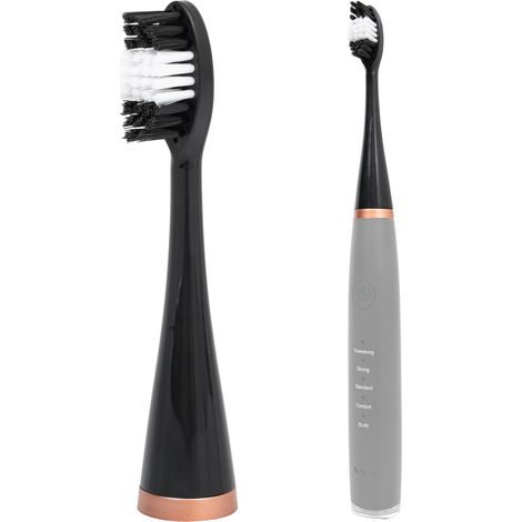 Testina per spazzolino da denti Heckermann LC-H156 nera (1/4)