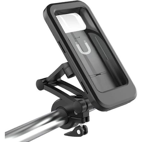 Support de téléphone étanche pour moto, support de smartphone rotatif pour moto et scooter, 2025 (1/5)