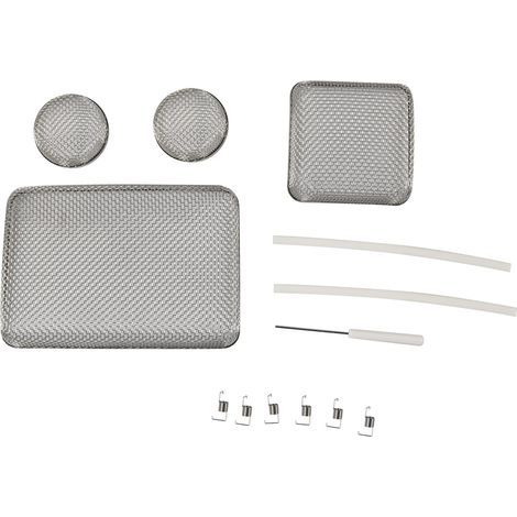 Couvercle en Maille d'aération pour Camping-car, Rectangulaire, carré, Rond, Facile à Installer, Attaches à Ressort pour Moustiquaire de Camping-car pour Four et réfrigérateur. (1/5)