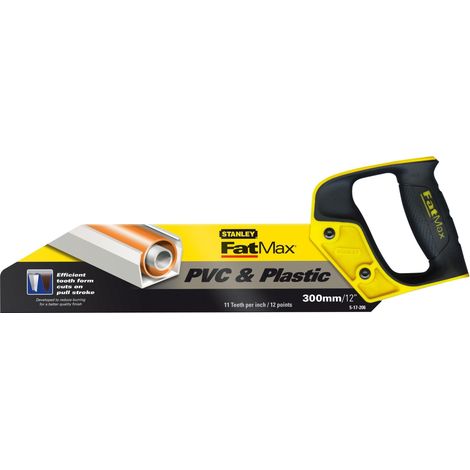 FatMax� PVC & Plastic Saw 300mm (12in) 11tpi STA217206
