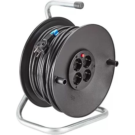 Bachmann Kabeltrommel 50m H05VV-F 3G1, 5qmm 392.181 (1/2)