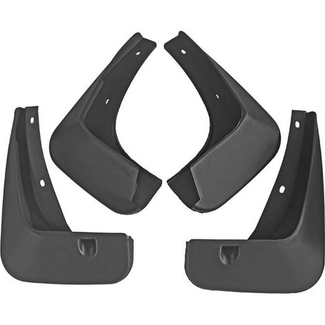 Convient aux garde-boue de berline Chevrolet Aveo 2011-2014, garde-boue de pneus de voiture, garde-boue noirs, résistants à la boue, à l'eau et à la saleté.
