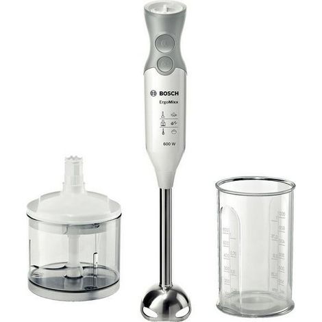Bosch MSM66120 Stabmixer Grau Weiß Leistungsstark