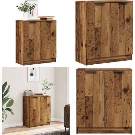 vidaXL Sideboard Altholz-Optik 60x30x70 cm Holzwerkstoff (1/5)