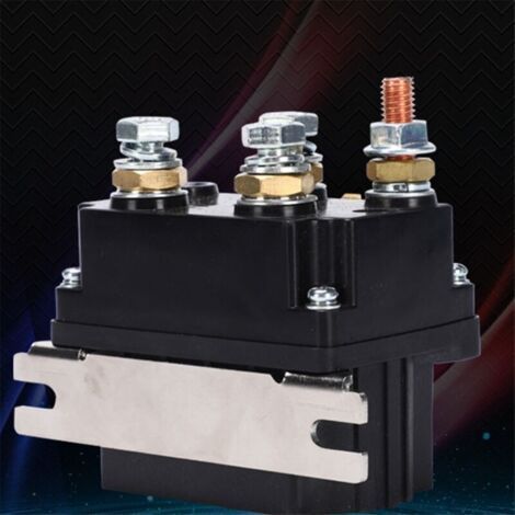 NALOOKAMIC  Relais de Treuil Électrique 12V 600A 4500A pour Quad et VTT Usage Intensif