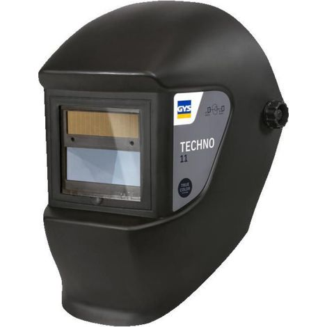 Casque De Soudage LCD - Techno 11 True Color - Teinte 3/11 - Réaction 0,6 Ms - Énergie Solaire - 396 G - Pour MMA TIG MIG-MAG (1/5)