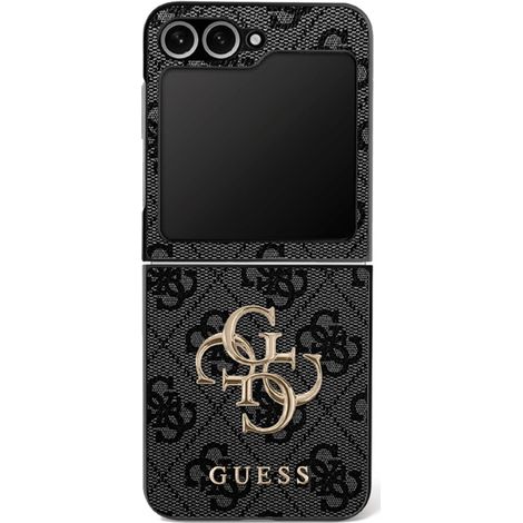 Funda Guess Big 4G Logo Classic Logo para Samsung Galaxy Z Flip7 negra