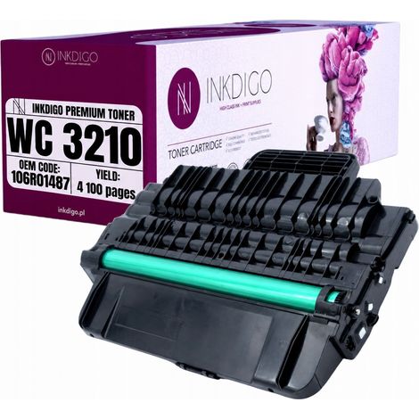 Toner Inkdigo 106R01486 compatibile con Xerox WorkCentre 3210 3220 3220DN, certificato TÜV. (1/5)