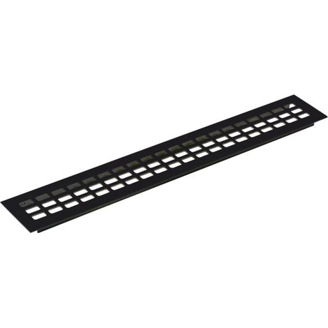 Grille de ventilation solido 40 cm aluminium anodisé