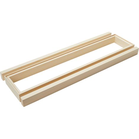 Infraworld Holzrahmen für VITALlight-IPX4 Infrarotstrahler Wandmontage Linde (1/5)