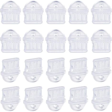 50 pièces Bouchon Anti Poussière pour Téléphone Portable Bouchons Anti Poussière pour Téléphone Bouchons de Port de Charge de Type C Couvercles de Port de Charge Transparents Couverc (1/5)