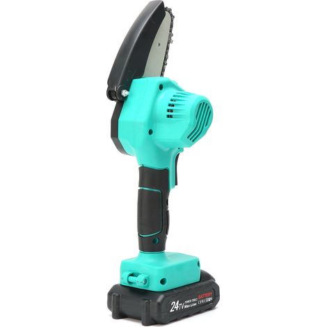 Mini scie d'élagage électrique rechargeable pour usage domestique et de jardin, petite scie à main électrique, outil de jardinage, UE 100-240 V (1/5)