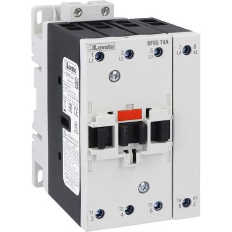 Contattore 4P 100A Ac1 230Vac50/60Hz (Lovato Cod. Bf65T4A230) (1/2)