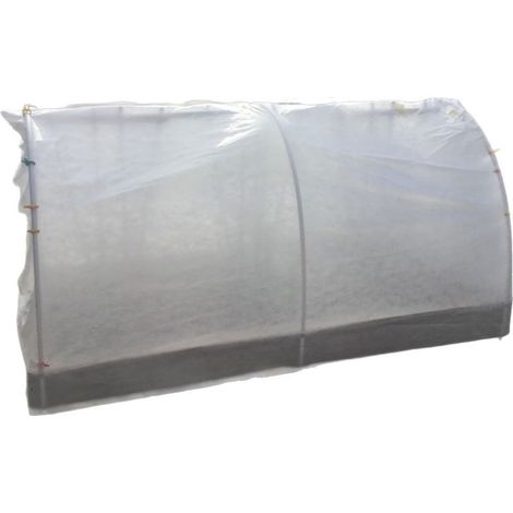 Toile de protection hivernale non tissée blanche 3x4m pour verger et serre, couverture anti-gel respirante pour légumes et jeunes plants (1/5)