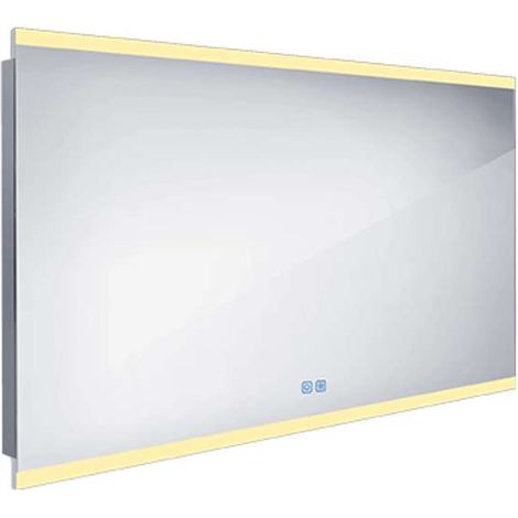 Nimco - Spiegel mit LED-Beleuchtung, 120x70 cm, zwei Berührungssensoren ZP 12006VX (1/5)