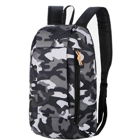 Sac à dos ultraléger 10L pour hommes et femmes, idéal pour le sport, le camping, les activités de plein air et l'escalade. Motif camouflage. Sac étanche pour enfants et enfants.