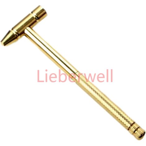 Micro Mini Marteau Multifonction en Laiton, Embouts de Tournevis de Poche, Outils de Bricolage, Petit Marteau Rond, 5 en 1, 6 en 1, 3 Sortes, Nouveau (1/5)