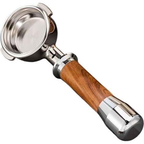 Accesorio para cafetera: asa extraíble de madera maciza, asa sin fondo (interfaz M10). (1/3)