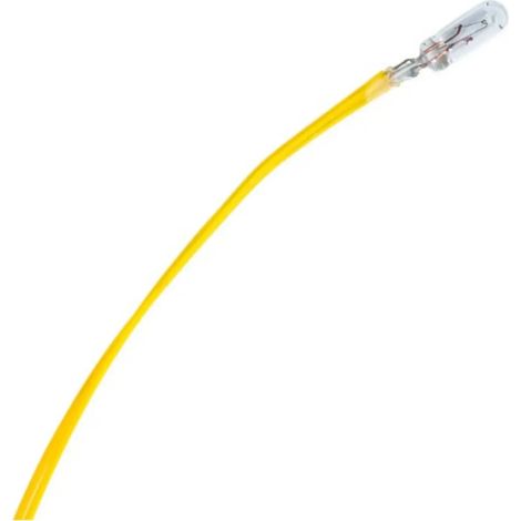 lampadina in miniatura T1 precablata modellismo presepe 1,10 watt 14 volt (1/2)