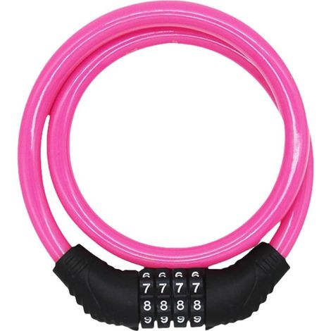 60cm Scooter Lock, Bike Chain, Heavy Duty Anti Theft Security Cable with Key, Portable Bicycle Gear Accessory Handlebar Rack Skateboard, Electric Lock for Youth and Adult Commuting Travel (1/5)