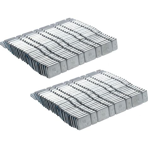 50 Pcs 2,1 Oz 60G Pneu Pneu Roue Balance Poids Tirages pour Voiture