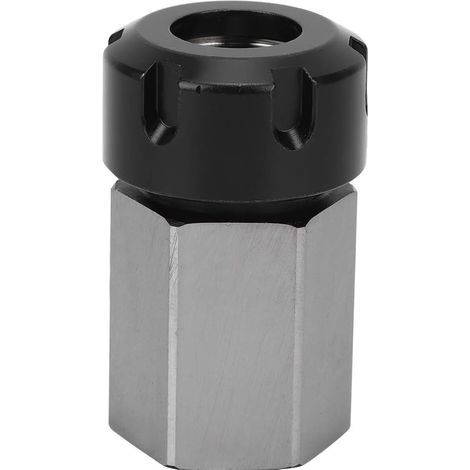 Support de Mandrin de Pince Hexagonale de Bloc de Pince Er25, Pince Hexagonale Er Haute Résistance en acier au Carbone argenté Pour Machine de Découpe de Gravure de Tour Cnc(Er25) (1/4)