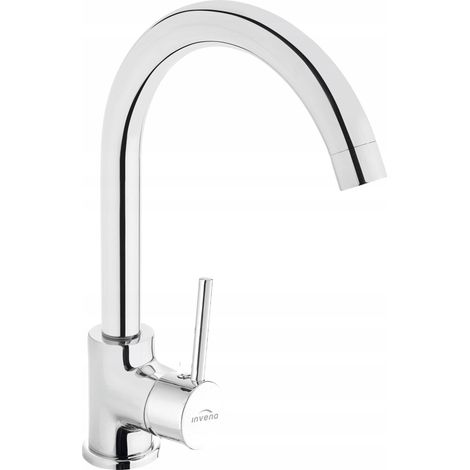 Invena BZ96L01S Miscelatore per Lavabo Moderno in Ceramica