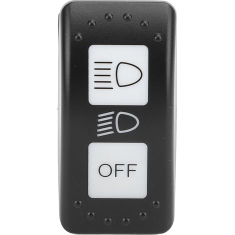 Interrupteur de lumière bleue pour phare 12V, 8 broches, plastique dur, haute Performance, réponse rapide 710004492 pour Maverick X3 (1/5)
