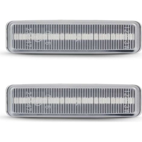 KIT 2 INDICATORI DI DIREZIONE LATERALI A LED COMPATIBILE CON BMW Mini R50 / R52 / R53 / / VETRO GIALLO
/ LED 6000K EFFETTO XENON / CAN-BUS, PLUG AND PLAY