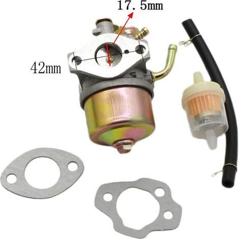 6X Carburateur Carb Kit Set pour Robin Wisconsin EY20 EY 20 EY15 227-62450-10 Accessoires D'Outils de Jardin de Carburateur (1/2)