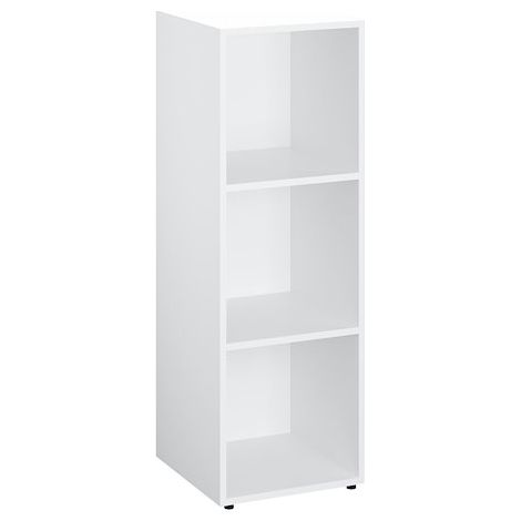 Casier de bureau Lockers 3 cases - Corps blanc - H 131 cm - Maxiburo (1/2)