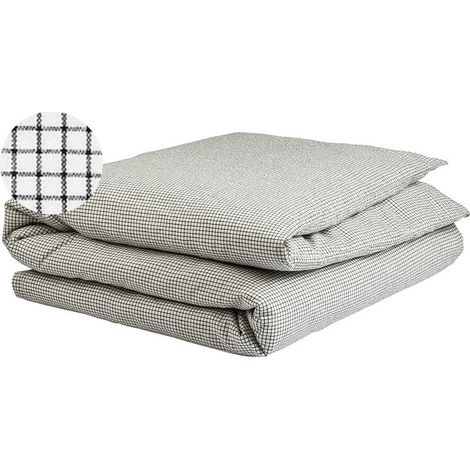 Housse de couette en percale de coton 100% biologique 220 fils/cm² douce et résistante - PANGIVO