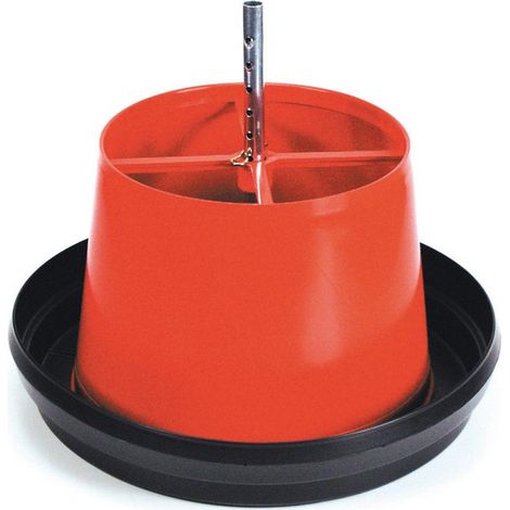 1PZ MANGIATOIA TRAMOGGIA PER POLLI Ø cm. 39x51 h lt. 27 (kg. 18)