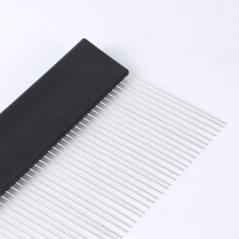 Wandtextur-Werkzeug, Kornkamm aus Edelstahl für künstlerische Malerei, Gips, Vertikutierer, DIY-Zubehör für die Innendekoration mit Leineneffekt an Wänden