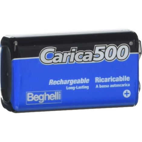 BEGHELLI BATTERIA RICAR 9V 200MAH BL 1 8853 (1/4)