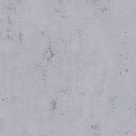 BRICOFLOR Papier peint Gris - Papier peint Béton - 10,05 x 0,53 m (1/5)
