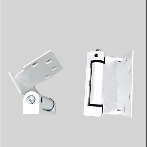 2 Pièces Charnière de Porte Robuste en PVC, Paumelles Fenetre, Ruban Insectes Blanc Porte et Fenêtre Bois ou PVC (1/5)