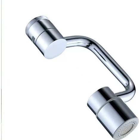 Aérateur Robinet Rotatif 1080° Multifonctionnel 2 Modes Économiseur d’Eau Universel Cuisine & Salle de Bain (1/5)