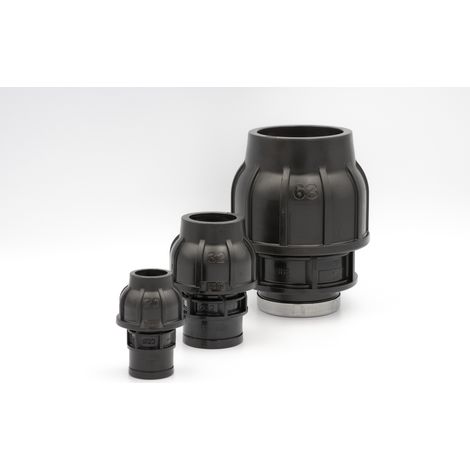Gebo PE Rohr Verschraubung 20 mm x 1/2 Zoll Innengewinde Anschluss Übergang