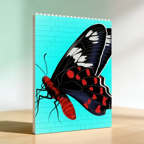 Cadre adulte en blocs, cadeau pour couple (1/5)