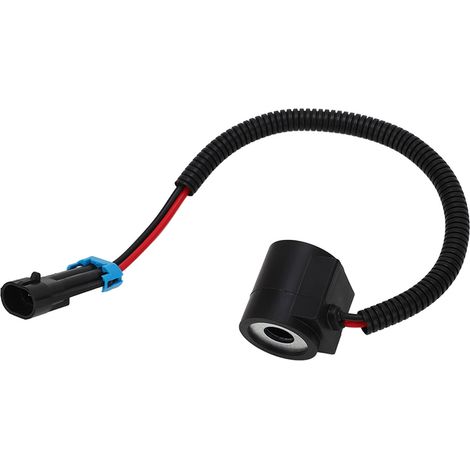 Bobine d'électrovanne 12 V avec connecteur, diamètre de trou de 1/2 pouce, référence 6671025, pour chargeuse compacte Bobcat 751, 753, 763, 773 et 7753 (1/5)