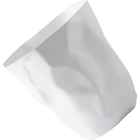 Poubelle ronde de grande capacité, poubelle blanche pour la maison et la salle de bain (1/5)