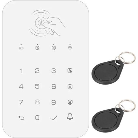 Tuya Tastiera Wireless con RFID per Centrali di Allarme