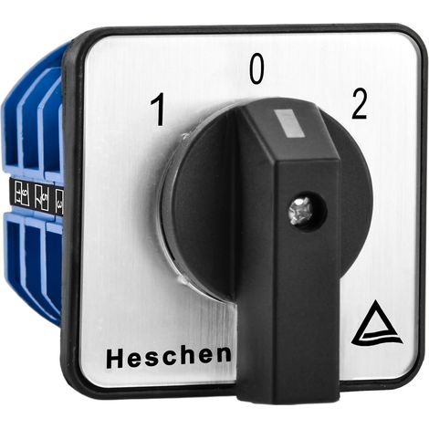 Universal Rotary Cam Change Switch, 660V 63A, ON-OFF-ON 3 Positions, 3 Phase 12 Terminals (1/5)