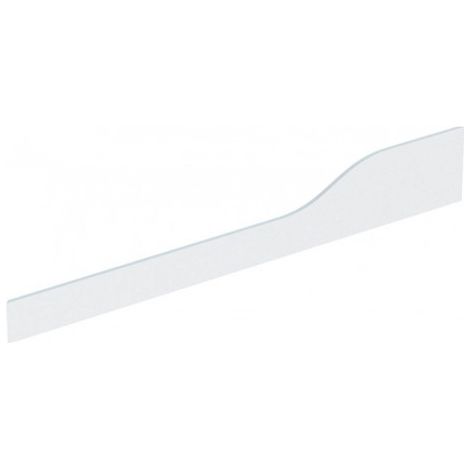 Barre de décoration GE pour enfants, façade pour 4 bras WT, bassin plus profond gauche, blanc