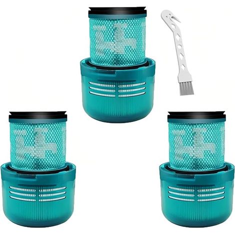 Filtro HEPA lavabile per robot aspirapolvere senza fili, 3 pezzi, compatibile con V11, V15, SV14, SV18, 970013-02 - Alta efficienza, facile manutenzione (1/4)