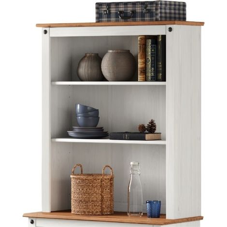 Corona White 2 Door Dresser Top